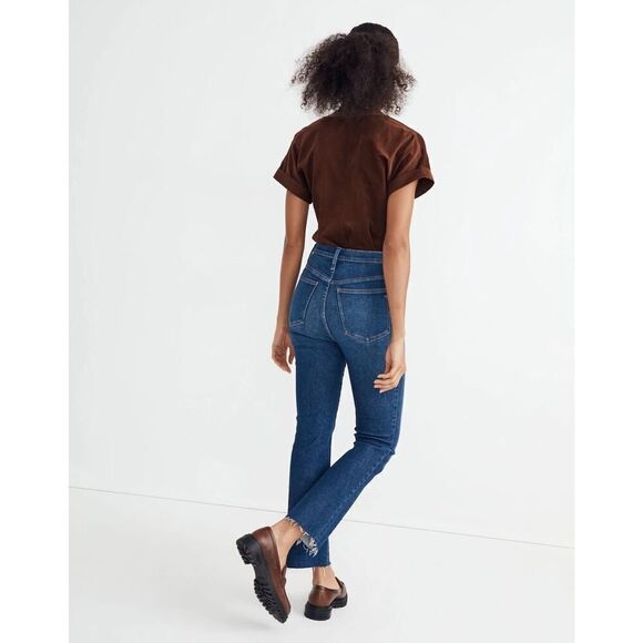 MADEWELL Cali Demi-Boot Jeans in Smithley Wash MSRP$ 138 NG355 Size 29 - Picture 5 of 11